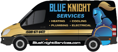 Blue Knight Service Van
